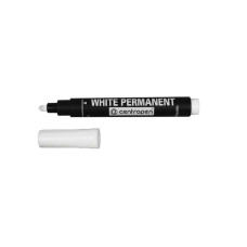 Маркер білий Centropen 2.5 мм 8586