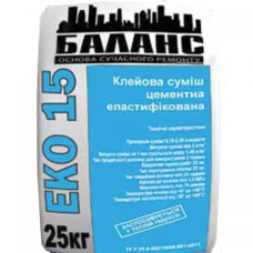 Клей для теплої підлоги ЕКО-15 25кг Еласт