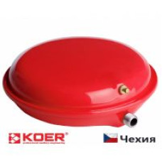 Бак розширювальний плоский 10л Koer