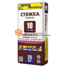 Стяжка 25кг БудМ-10 М150