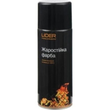 Аерозоль жаростійкий чорний Lider
