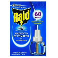 Рідина в фумігатор Raid 40мл30ночей