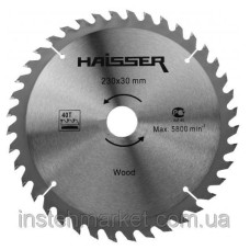 Пила диск 230х30-40з.Haisser