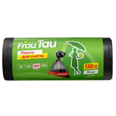 Пакет сміттєвий 120л/10шт Frau Tau