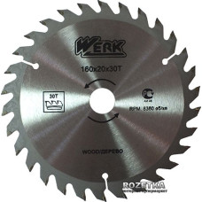 Пила диск 160х20-30з.Werk