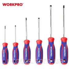 Набір викруток 6шт WorkPro 200504
