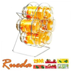 Склянки Ruede 250мл 6шт мет.підст
