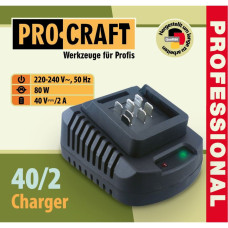 Зарядний для акб Procraft 40/1ак