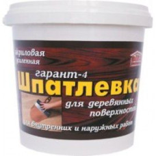 Шпаклівка по дереву Гарант-4д 1.5кг біла (12)