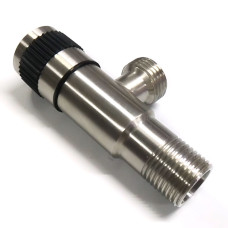 Кран типу арко 1/2 -1/2 Ledeme нерж 7058C