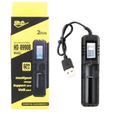 Зарядка для батарей 18650-26650 1ак HD-8990B