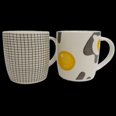 Чашка кер 350мл Milika Funny Eggs mix