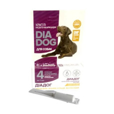 Краплі від бліх і кліщів Dia Dog (8 кг-1амп) (4)