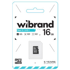 Карта пам'яті 16ГБ Wibrand А10 micro