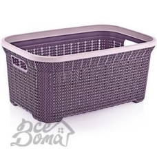 Кошик для білизни 35л Dunya плетінка