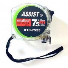 Рулетка 7.5м Assist Smallest 2738