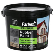 Фарба гумова Farbex 1.2 кг графіт