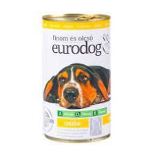 Корм для собак консерва Euro Dog 1.24кг