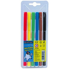 Фломастери 6цв Centropen