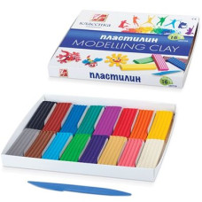 Пластилін 16цв Промінь