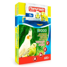 Корм для папуг 600г Хобі