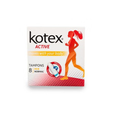 Тампони Kotex нормал 8шт 3к