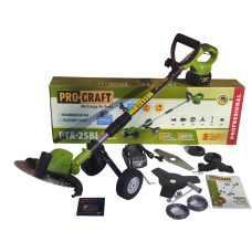 Тример акум ProCraft PTA25BL 1акб-1зар