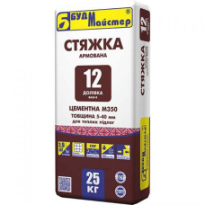Стяжка 25кг БудМ-12 М350
