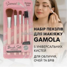 Набір пензів для макіяжу Gamola 6в1 525-6363