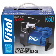 Компресор авто.Vitol K-50 150psi/15a/40l