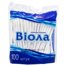 Палички ватяні Віола 100шт