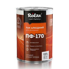 Лак пф-170 Ролакс 0.5 л (20) пляшка