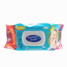 Серветки вологі 120шт Summer Fresh