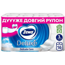Папір туалетний 16шт Zewa Deluxe 3x