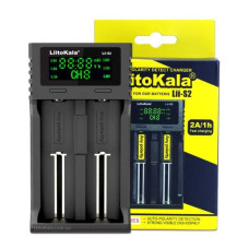 Зарядка для батарей 18650-26650 2ак LitoKala Lii-S2