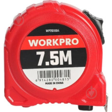 Рулетка 7.5 м. Workpro 261004