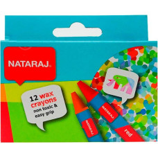 Олівці масляні 12шт Nataraj 760002