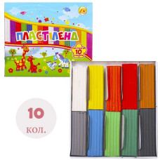 Пластилін 10цв 200гр Ліпландія