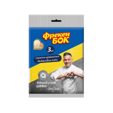 Серветки віскозні 3шт ФБ Фламенко
