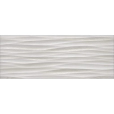 Плитка стіна 23х60 Alba світло сіра рельєф (8шт 1.104м2)