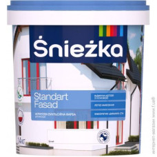 Фарба фасад Сніжка Стандарт 1.4 кг (1л)