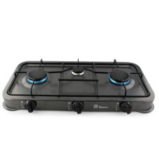 Плита газова 3-я Domotec 6606 нерж