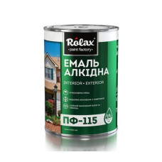 09л жовто-коричнева ПФ-115 Ролакс фарба