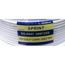 Кабель Білий Sprint RG-6U