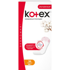 Щоденки Kotex норм плюс део 56шт