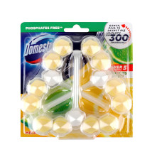 Блок туалетний Domestos 55г 3шт
