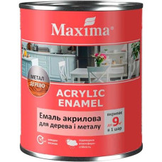 Емаль акрилова 0.75 л Maxima горіх