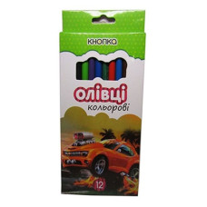Олівці 12шт Кнопка 20101