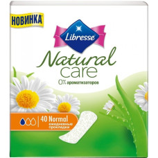 Щоденки Libresse natural care normal 40шт