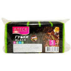 Губка кух Блеск 5шт Black 1781